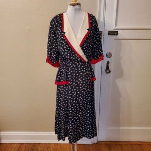 Carole Little Retro Dress Size 14